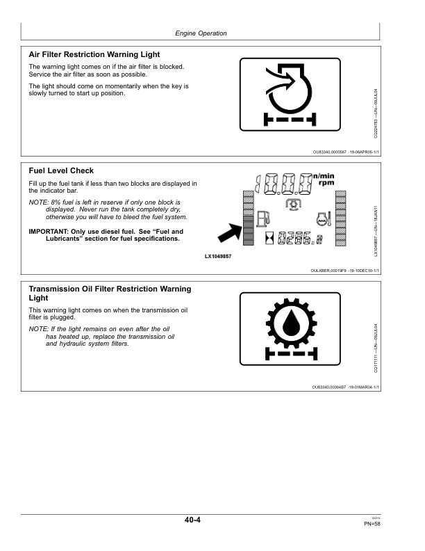 John Deere 6J-1704, 6J-1904 & 6J-2104 Tractors Operator's Manual (OMAL218769) - Image 3