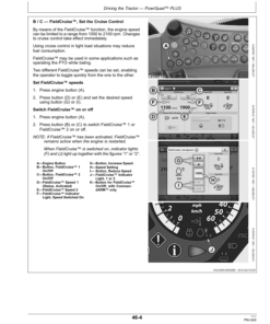 Alternative view of John Deere 6110R, 6120R & 6130R Tractors w/4-Cylinder Engines 4045U Operator's Manual (OMAL219392)