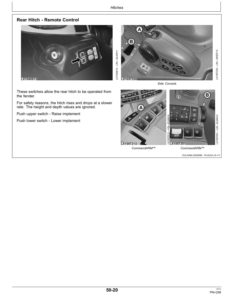 Alternative view of John Deere 6110R, 6120R, 6130R & 6135R Tractors w/4-Cylinder Engines 4045U Operator's Manual (OMAL219420)