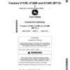 John Deere Tractors 6110R, 6120R, 6130R (MY2018-) 4-cylinder Engines 4045U (North American) Operator's Manual (OMAL225932)
