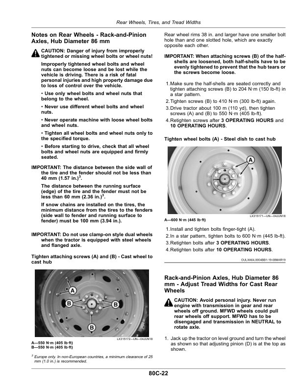 John Deere 6155M, 6175M, 6195M Tractors (6-Cylinder Engines 6068U) Operator's Manual (OMAL226089) - Image 2