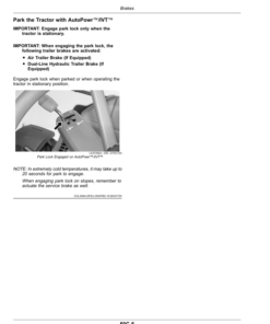 Alternative view of John Deere Tractors 6110M to 6120M (WB2400) (MY20- ) Operator's Manual (OMAL229622)