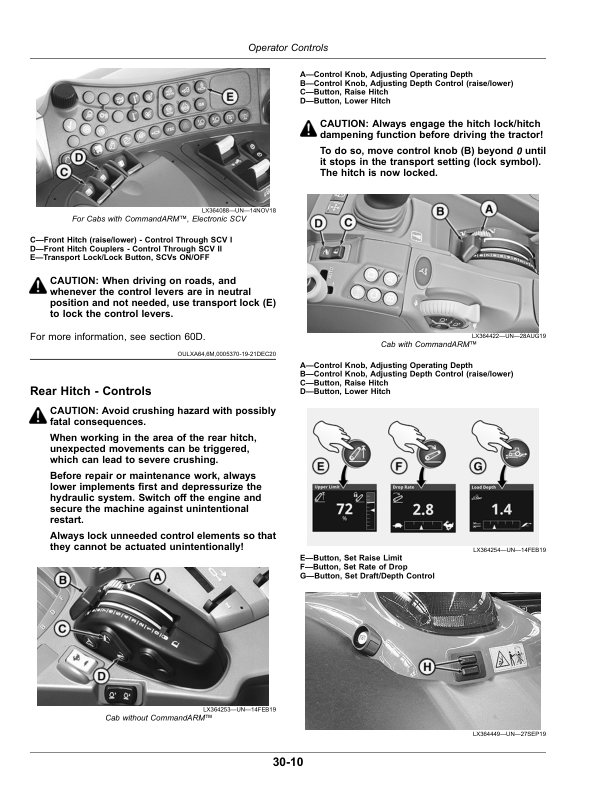 John Deere Tractors 6110M to 6120M (WB2400) (MY20- ) Operator's Manual (OMAL229622) - Image 4