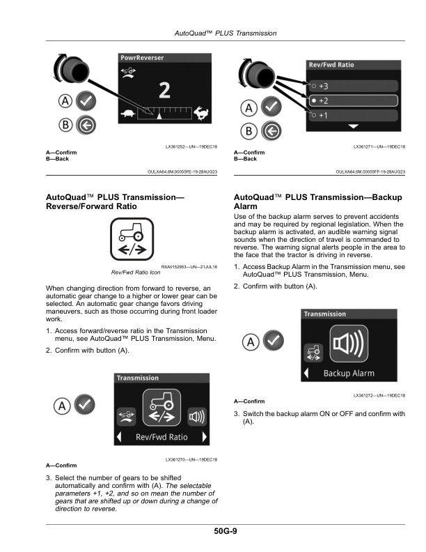 John Deere Tractors 6090M, 6100M, 6110M, 6120M (WB2400) (MY20- ) Operator's Manual (OMAL229627) - Image 2