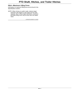 Alternative view of John Deere Tractors 6130M, 6140M, 6145M (MY20- ) Operator's Manual (OMAL229676)