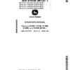 John Deere Tractors 6110M, 6125M, 6130M, 6140M, 6145M (MY20- ) Operator's Manual (OMAL229720TE)