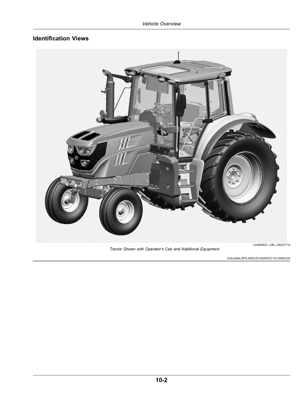 John Deere Tractors 6110M, 6125M, 6130M, 6140M, 6145M (MY20- ) Operator's Manual (OMAL229720TE) - Image 3