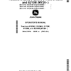 John Deere Tractors 6155M, 6155MH, 6175M, 6195M, 6210M (MY20- ) Operator's Manual (OMAL229749)