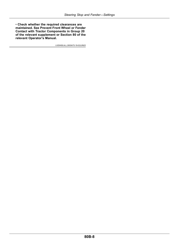 John Deere Tractors 6110M to 6155M (MY20-) with Open Operator's Station Operator's Manual (OMAL232873) - Image 2
