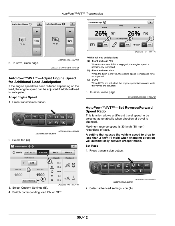 John Deere Tractors 6R 230, 6R 250 (MY22- ) Operator's Manual (OMAL234780) - Image 2