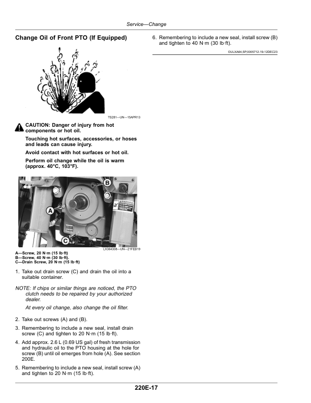 John Deere Tractors 6R 230, 6R 250 (MY22- ) Operator's Manual (OMAL234780) - Image 4