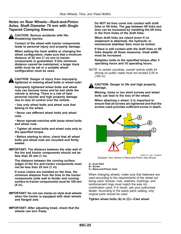 John Deere Tractors 6M 95—6M 125 (MC) (MY25- ) Operator's Manual (OMAL243722) - Image 2
