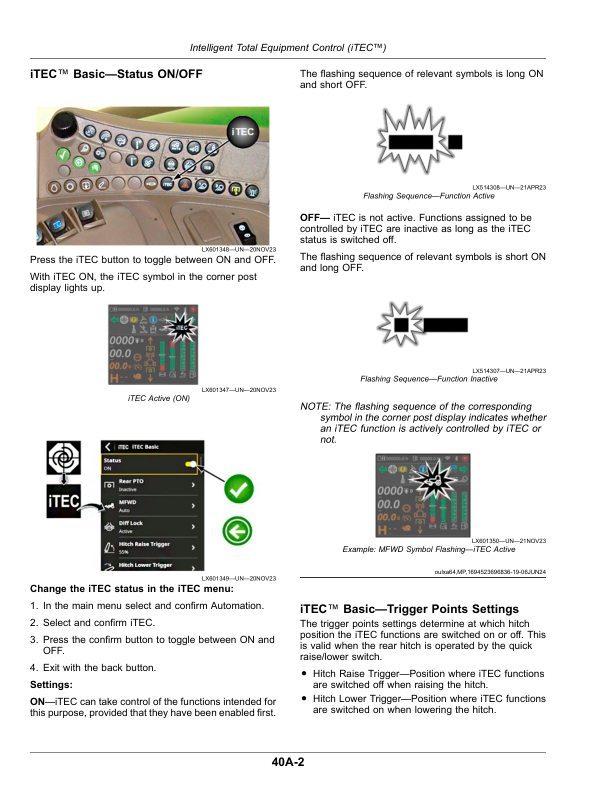 John Deere Tractors 6M 230, 6M 250 (MT) (MY25- ), 6-Cylinder Engines 6068U Operator's Manual (OMAL243900) - Image 2