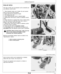 Alternative view of John Deere 6600 Tractors Operator's Manual (OMAL81271)