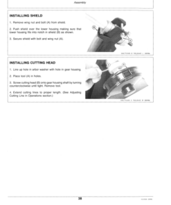 Alternative view of John Deere 100G, 200G & 220G Trimmer/Edgers (Gas) Operator's Manual (OMAM200003)