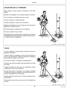 Alternative view of John Deere 250G ( 030101-), 300G (001001-), 350G (012701-)Gas Trimmer (Subs with OMM122063) Operator's Manual (OMAM200004)