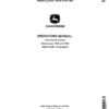 John Deere 10, 12, 14, 16, 18 Top Run Commercial Chassis - Diesel Operator's Manual (OMAR108391)