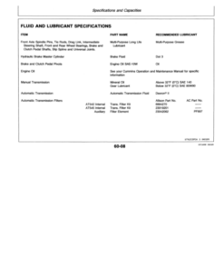 Alternative view of John Deere 10, 12, 14, 16, 18 Top Run Commercial Chassis - Diesel Operator's Manual (OMAR108391)
