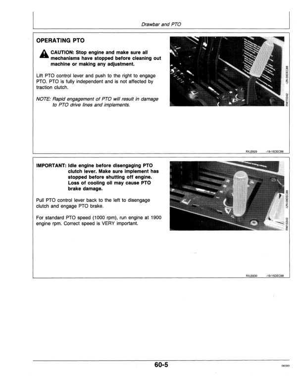 John Deere 8560 (001673-) 8750 (002653-), 8960 (001768-) Tractors Operator's Manual (OMAR109479) - Image 2