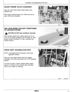 Alternative view of John Deere 4055 (003397-), 4255 (003934-), 4455 (006676-) Tractors Operator's Manual (OMAR110015)
