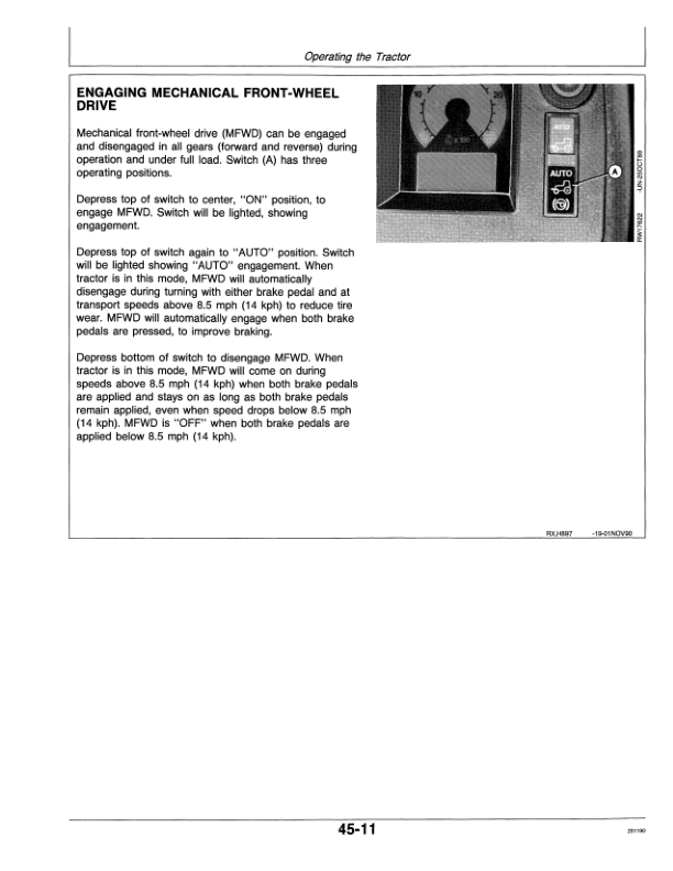 John Deere 4055 (003397-), 4255 (003934-), 4455 (006676-) Tractors Operator's Manual (OMAR110015) - Image 3