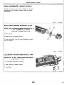 Alternative view of John Deere 8560 (002043-) , 8760 (003619-), 8960 (002561-) Tractors Operator's Manual (OMAR110222)