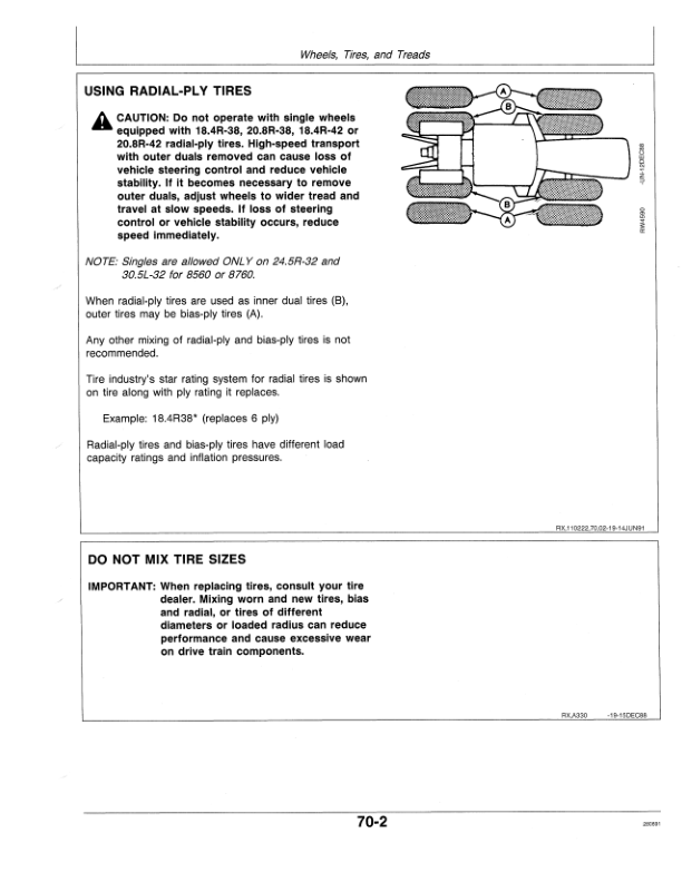 John Deere 8560 (002043-) , 8760 (003619-), 8960 (002561-) Tractors Operator's Manual (OMAR110222) - Image 3