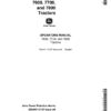 John Deere 7600, 7700, 7800 Tractors Operator's Manual (OMAR113107)