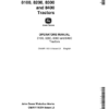 John Deere 8100, 8200, 8300 & 8400 Tractors North America Edition (000000-010000 ) Operator's Manual (OMAR116314)