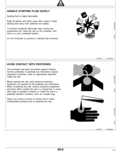Alternative view of John Deere 8100T, 8200T, 8300T & 8400T Tractors European Edition Operator's Manual (OMAR152294)