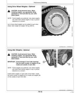 Alternative view of John Deere 8110T, 8210T, 8310T, 8410T Tractors Operator's Manual (OMAR152580)