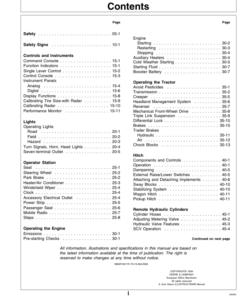 Alternative view of John Deere 7610, 7710, 7810 Tractors Operator's Manual (OMAR162175)