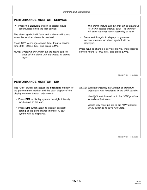John Deere 8100, 8200, 8300 & 8400 Tractors North America Edition (024001- ) Operator's Manual (OMAR162529) - Image 3