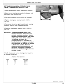 Alternative view of John Deere 8100, 8200, 8300 & 8400 Tractors European Edition (024001- ) Operator's Manual (OMAR162536)