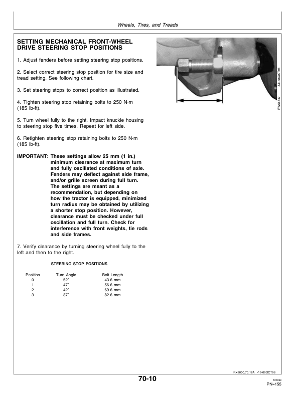 John Deere 8100, 8200, 8300 & 8400 Tractors European Edition (024001- ) Operator's Manual (OMAR162536) - Image 2