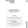 John Deere 9100, 9200, 9300, 9400 Tractors (-030000) Operator's Manual (OMAR165770)