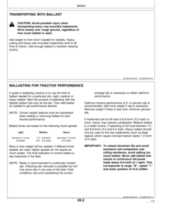 Alternative view of John Deere 9300T, 9400T Tractors Operator's Manual (OMAR165773)