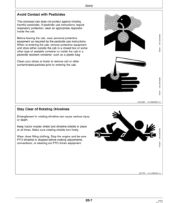 Alternative view of John Deere 8110T, 8210T, 8310T, 8410T Tractors Operator's Manual (OMAR170493)