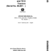 John Deere 7610, 7710, 7810 Tractors Operator's Manual (OMAR172268)