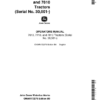 John Deere 7610, 7710, 7810 Tractors Operator's Manual (OMAR172276)