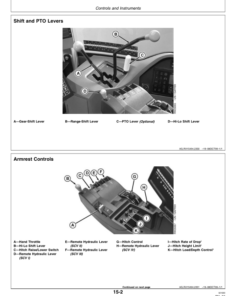 Alternative view of John Deere 9300T, 9400T Tractors Operator's Manual (OMAR172616)