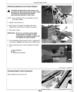 Alternative view of John Deere 9300T, 9400T Tractors Operator's Manual (OMAR178000)