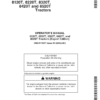 John Deere 8120T, 8220T, 8320T, 8420T & 8520T Tractors (Export Region) Operator's Manual (OMAR178077)
