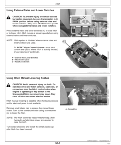 Alternative view of John Deere 8120T, 8220T, 8320T, 8420T & 8520T Tractors (Export Region) Operator's Manual (OMAR178077)