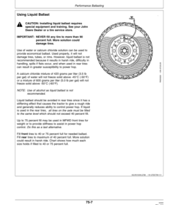 Alternative view of John Deere 8110, 8210, 8310, 8410 Tractors Operator's Manual (OMAR178323)
