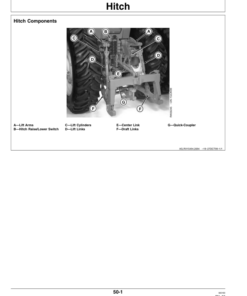 Alternative view of John Deere 8110, 8210, 8310, 8410 Tractors Operator's Manual (OMAR178326)