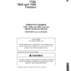 John Deere 7720, 7820, 7920 Tractors Operator's Manual (OMAR188670)