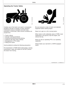 Alternative view of John Deere 7610, 7710, 7810 Tractors Operator's Manual (OMAR189662)