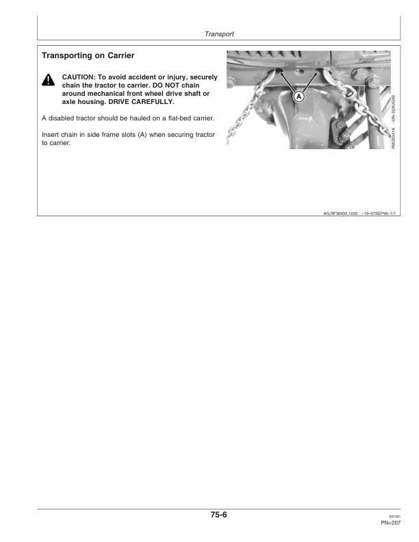 John Deere 7610, 7710, 7810 Tractors Operator's Manual (OMAR189665) - Image 3