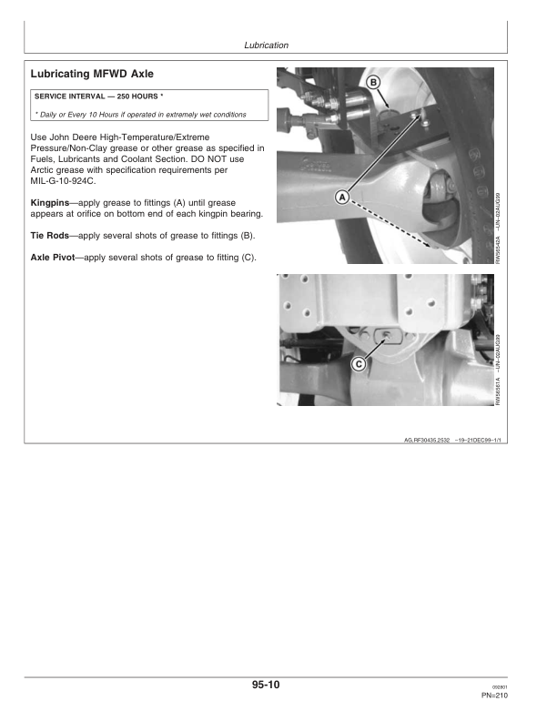 John Deere 7610, 7710, 7810 Tractor (Includes OM Supplement AR209459) Operator's Manual (OMAR191820) - Image 2